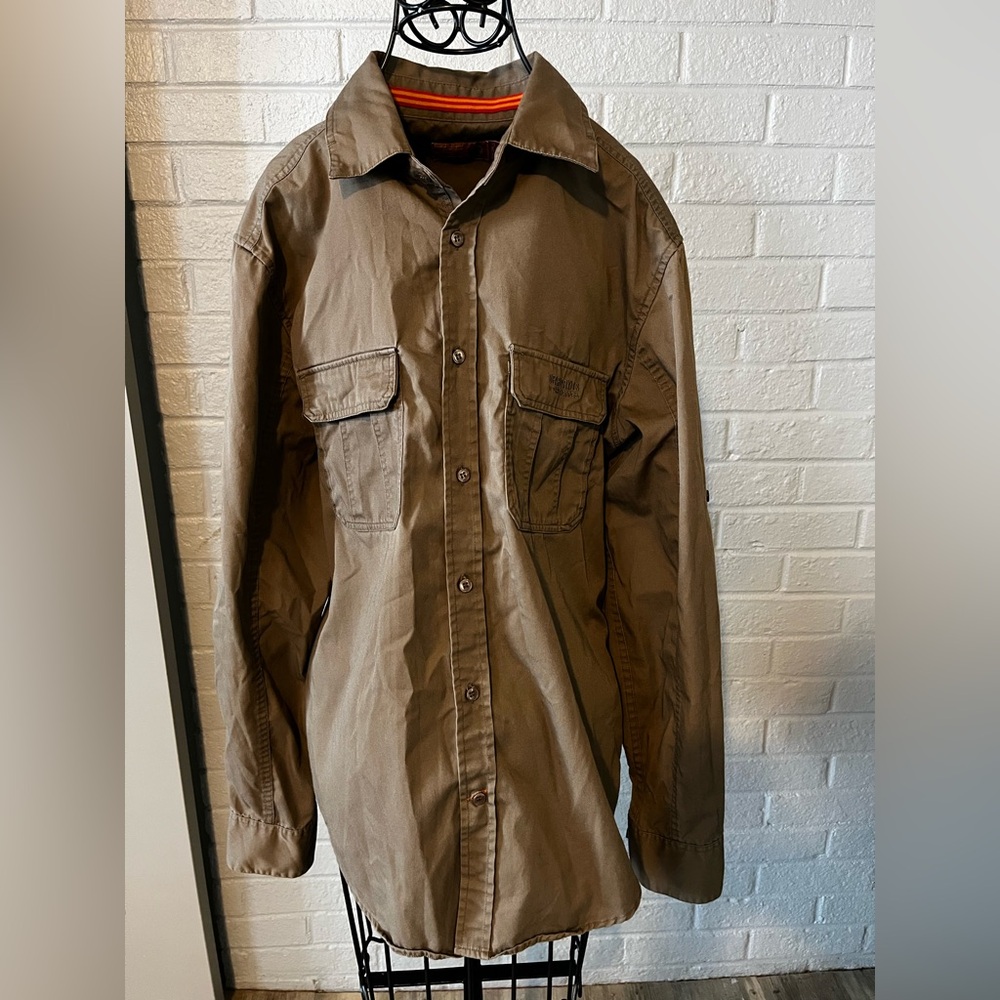 Craghoppers Bear Grylls Olive Outdoor Adventure Shirt